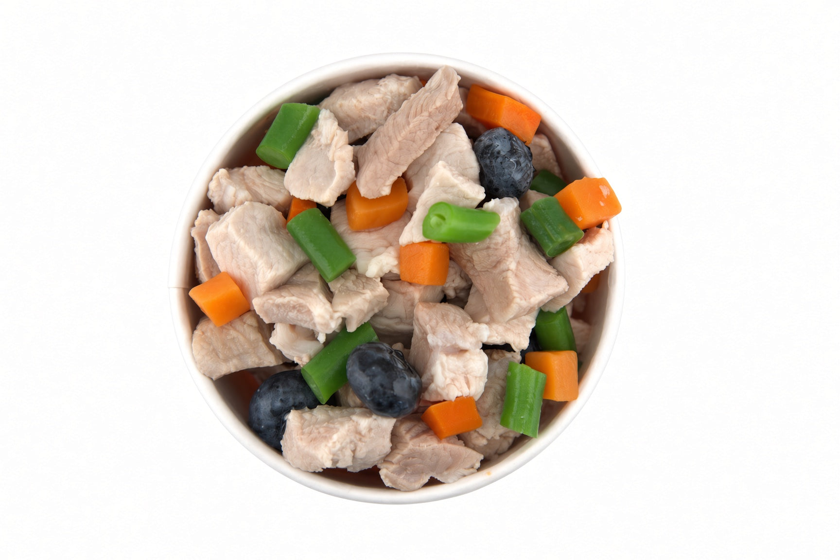 Maw&Paw Turkey recipe, close-up of real chunks